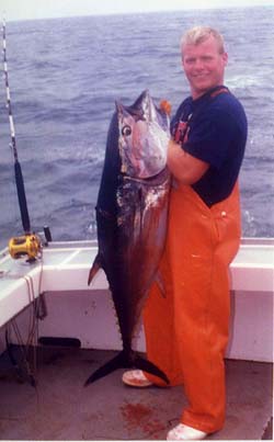 proud owner of fresh tuna