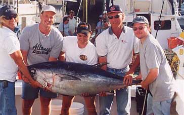 nice size tuna fish