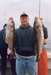 Multiple catches on deep sea fishing trip