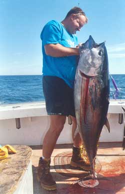 big fish caught on charter