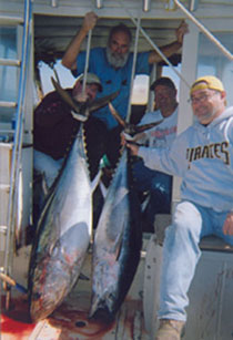 tuna party boat