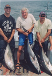 3 men 3 tuna fish